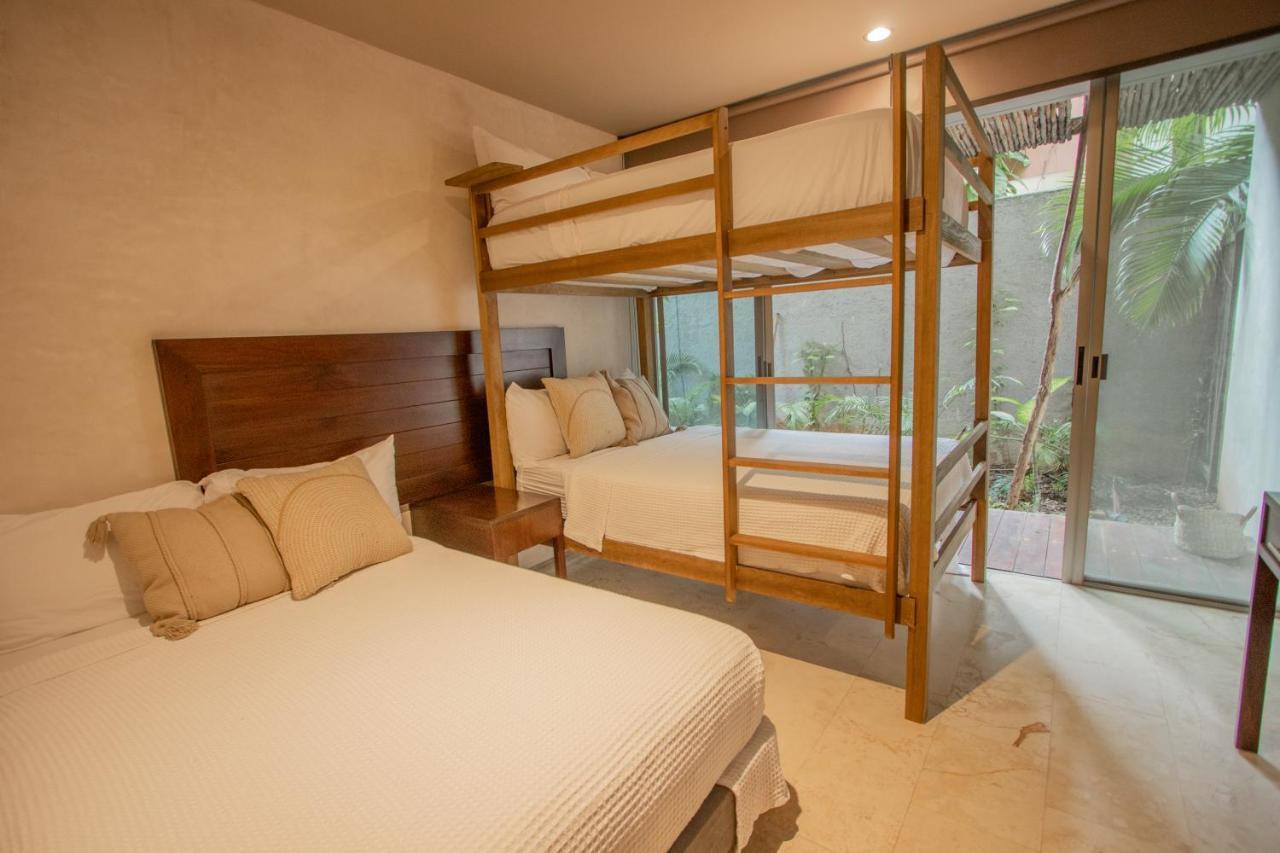 Ideal 4 Groups Aldeazama 2Br 10Pax Apt Papaya Playa Tulum Exteriör bild