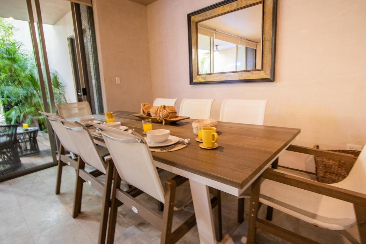 Ideal 4 Groups Aldeazama 2Br 10Pax Apt Papaya Playa Tulum Exteriör bild